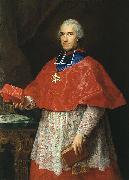 Pompeo Batoni Portrait of Cardinal Jean Francois Joseph de Rochechouart oil painting on canvas